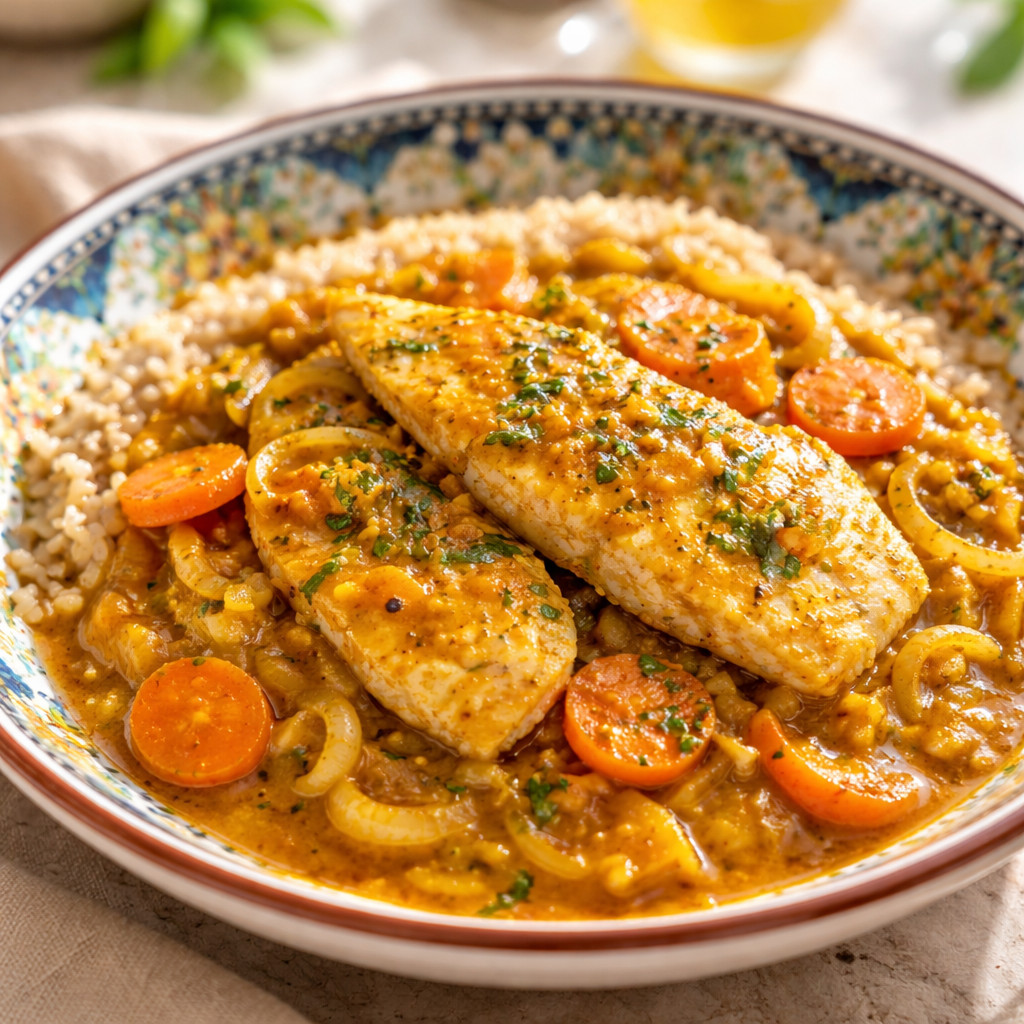 Fish Fillet with Curry
