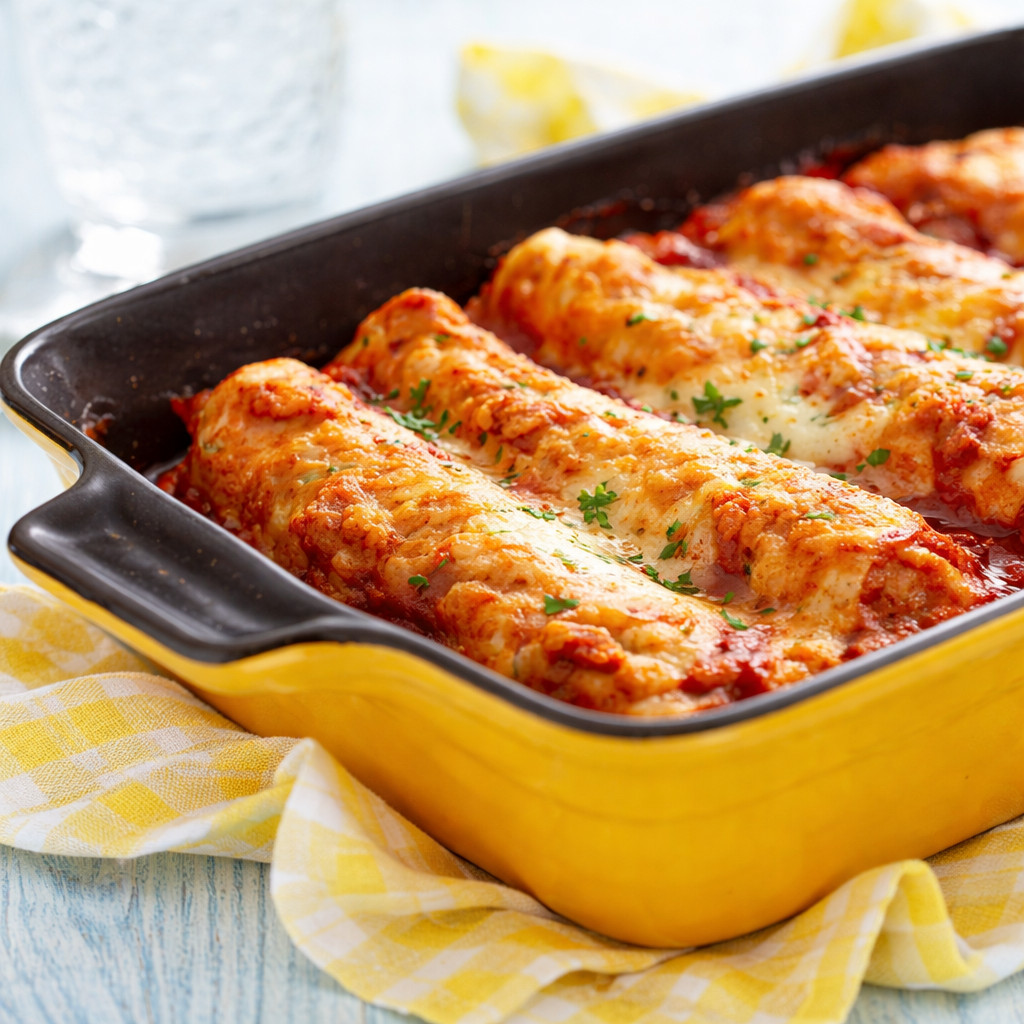 Cannelloni with Ground Beef
