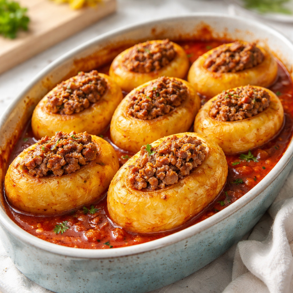 بطاطا محشية