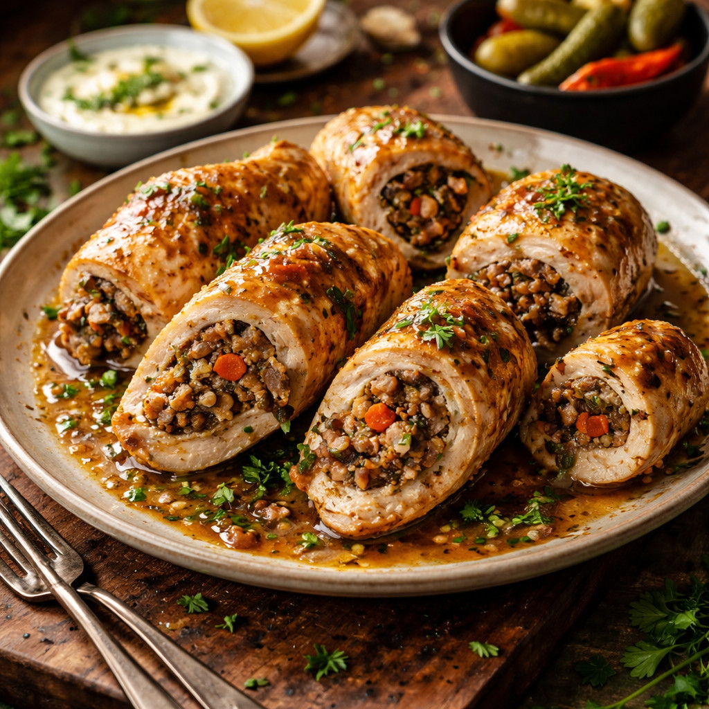 Stuffed Chicken Steak