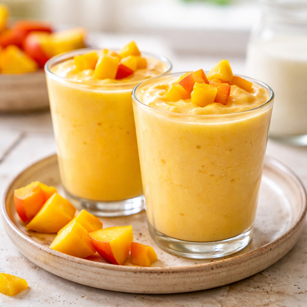 Low-Fat Mango Smoothie