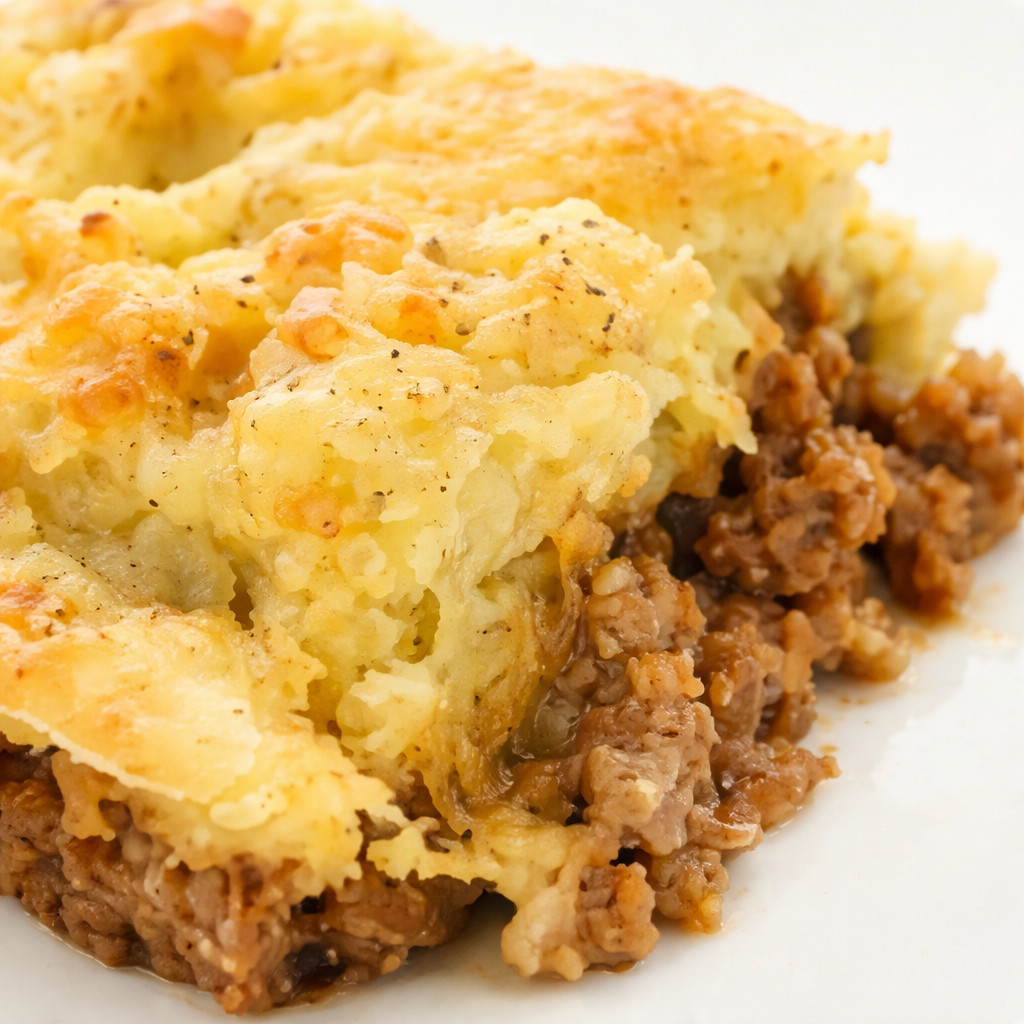 Casserole de pommes de terre en purée