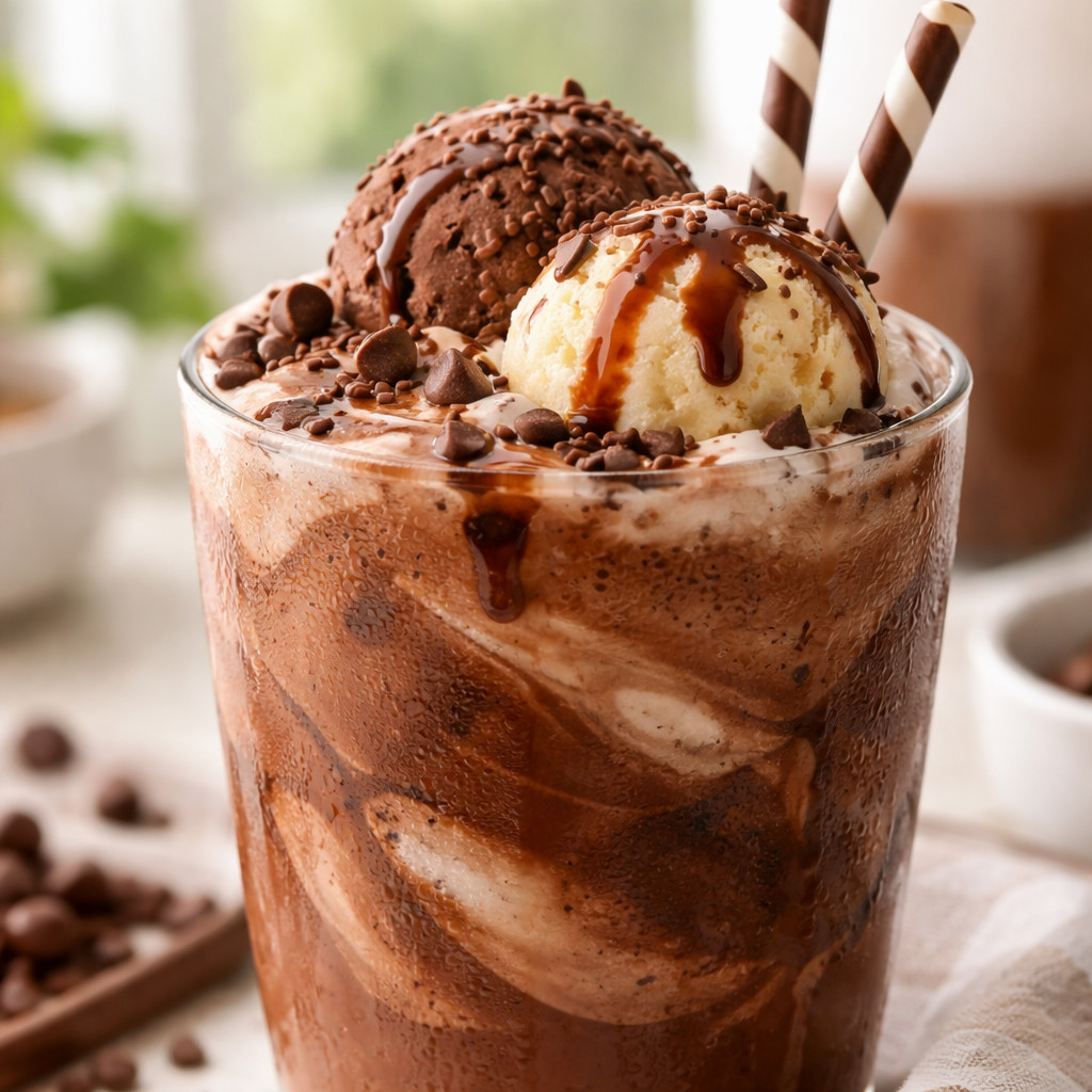 Chocolate Ice Cream Drink