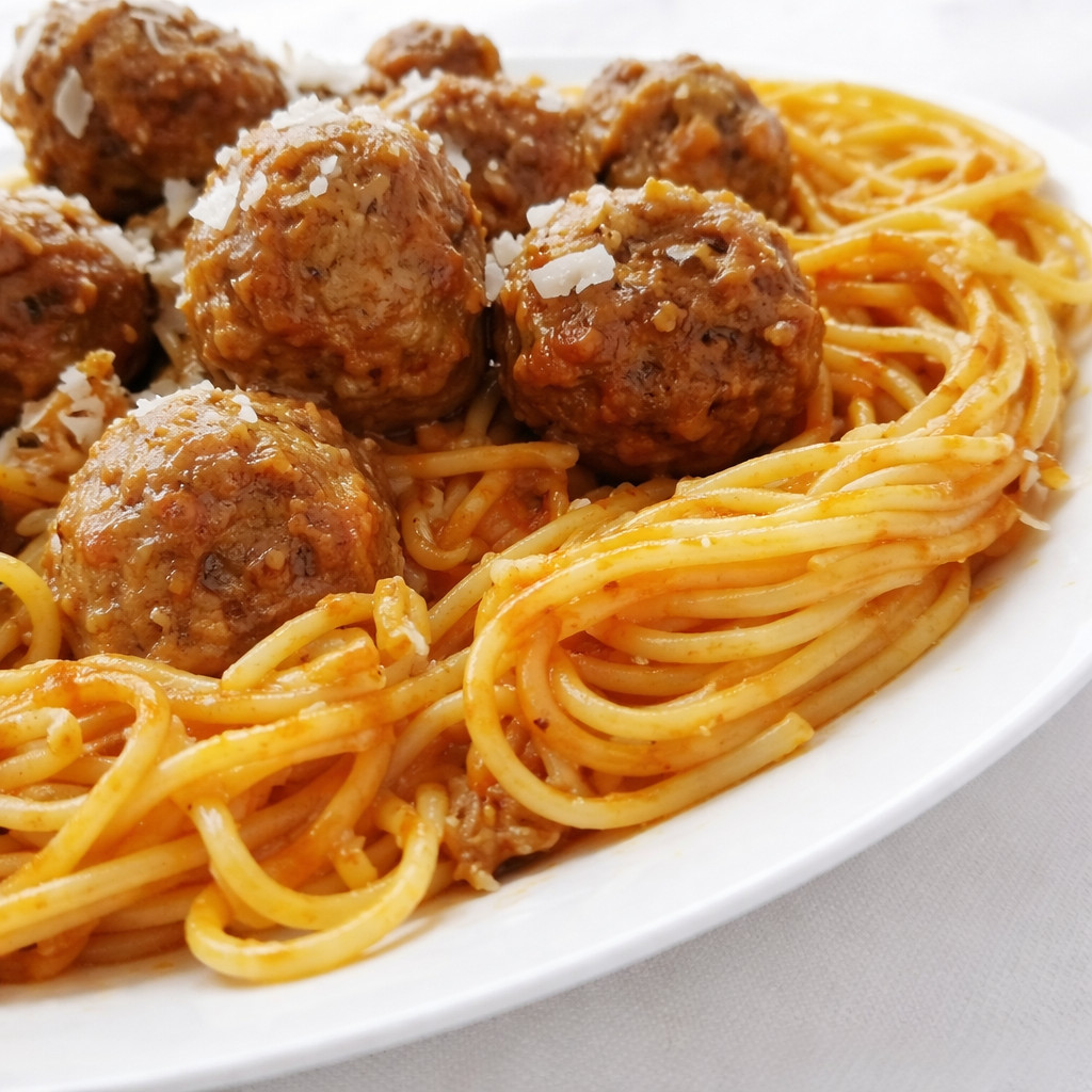 Meatballs with Spaghetti