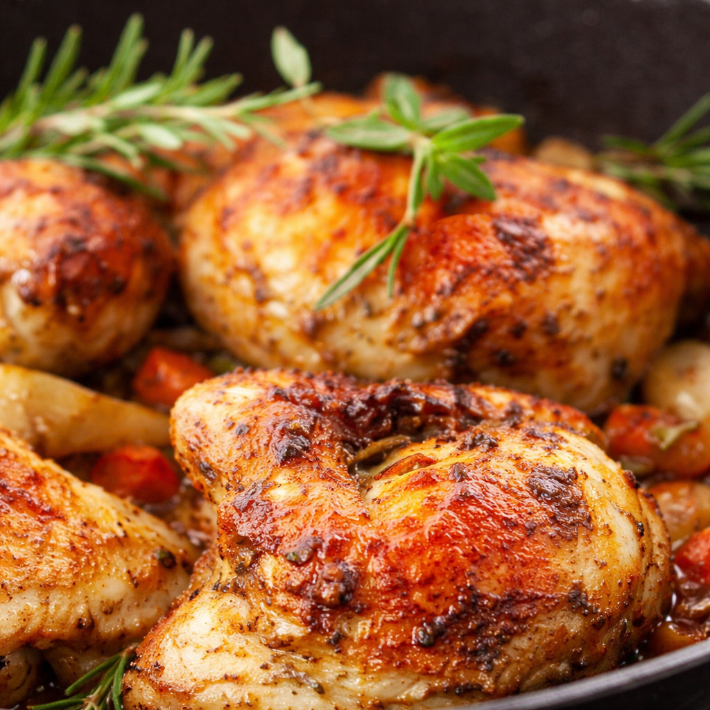 Grilled Chicken in Foil