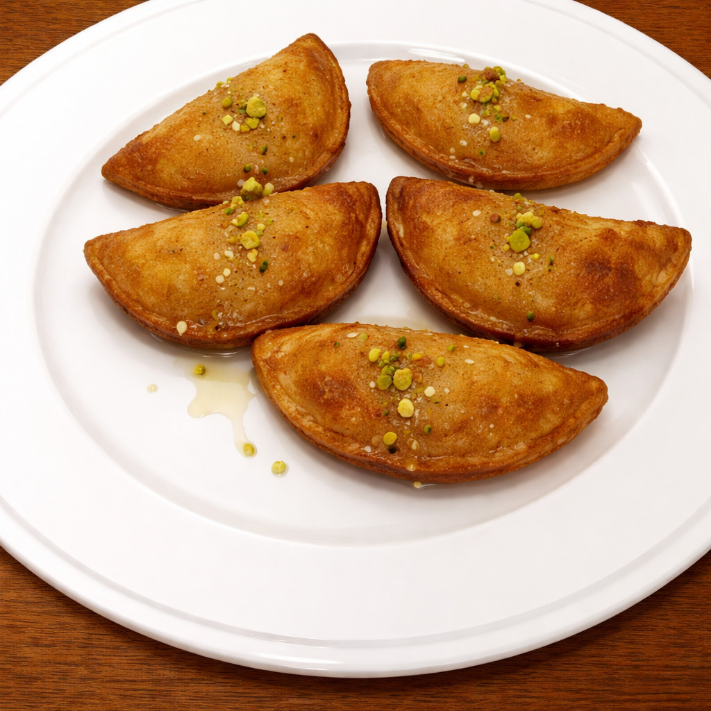 Qatayef with Semolina