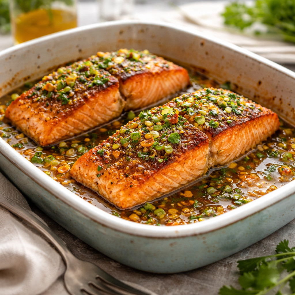 Oven Salmon Steak