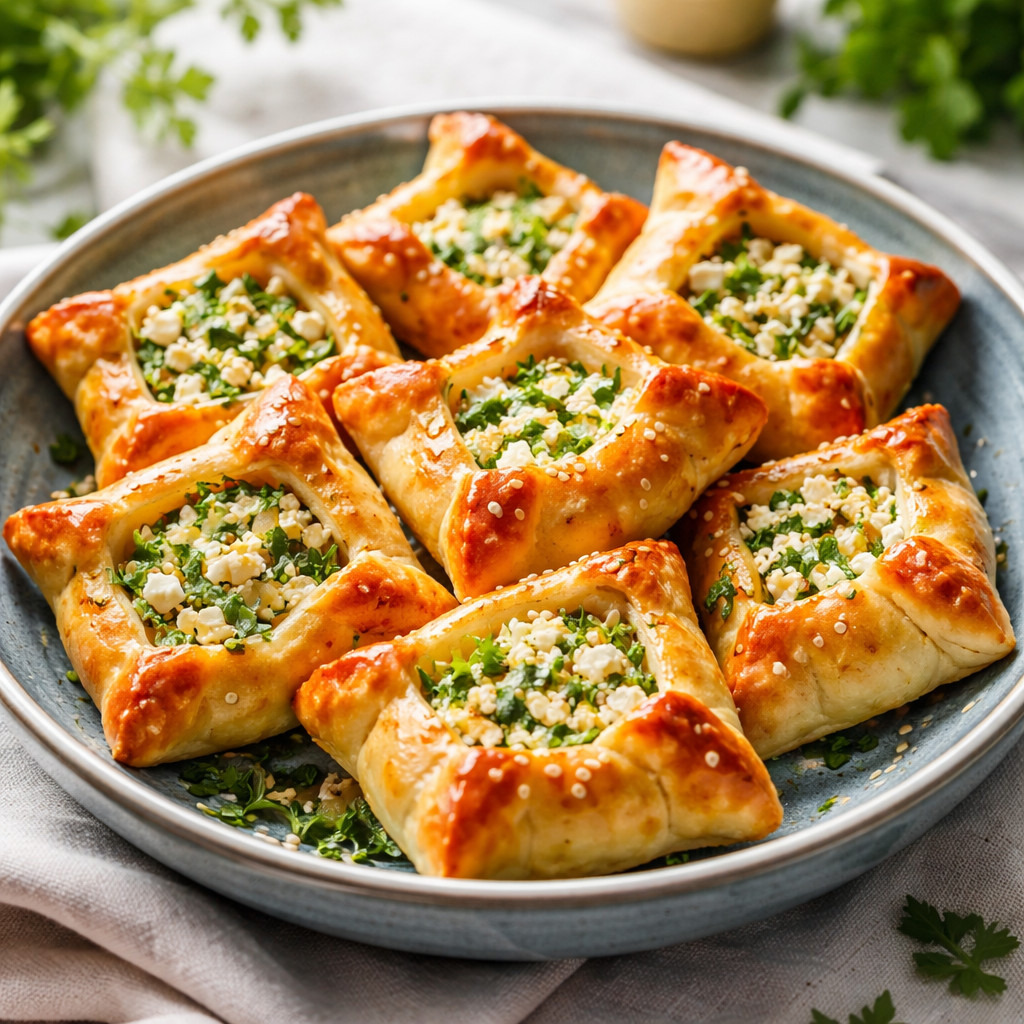 Cheese and Parsley Pastries