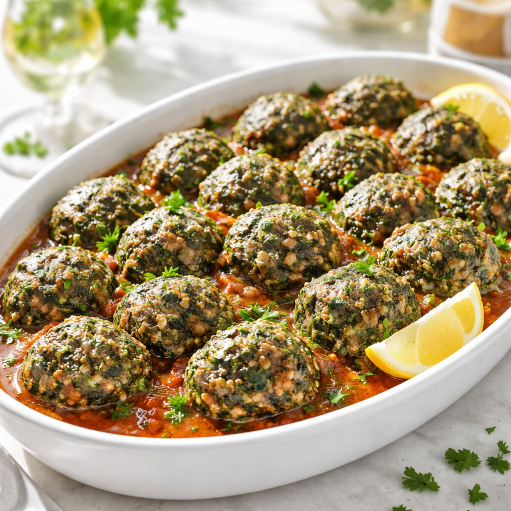 كفتة السبانخ