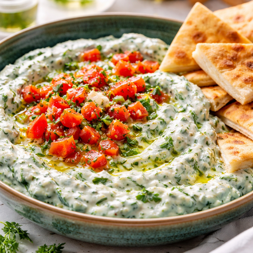 Labneh aux herbes