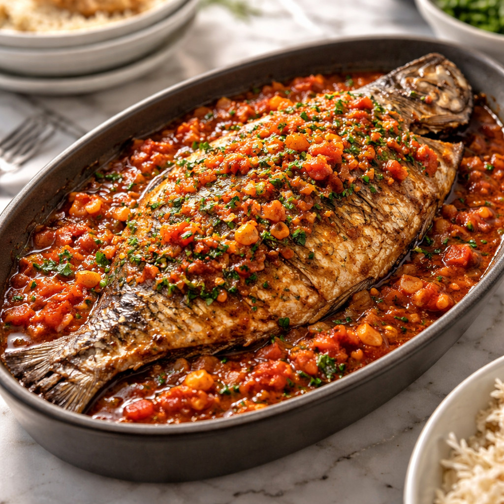 Iraqi Masgouf Fish