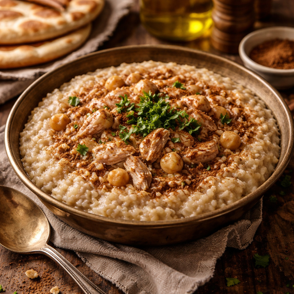 Harissa with Chicken