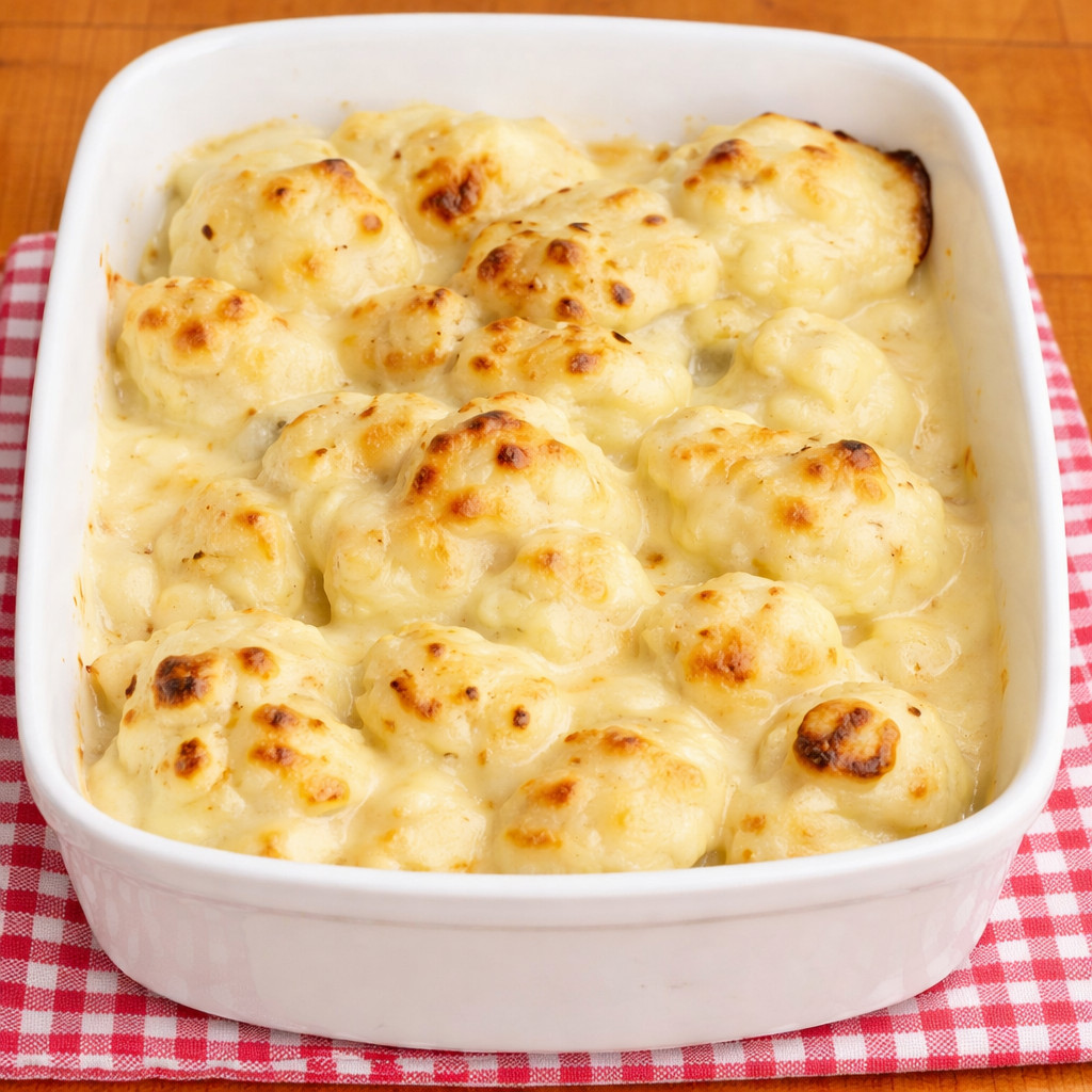 Chou-fleur au béchamel