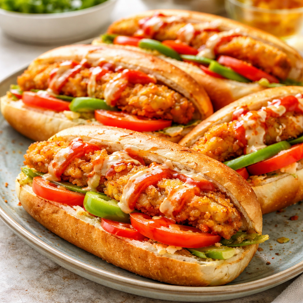 Sandwichs de filet de poisson
