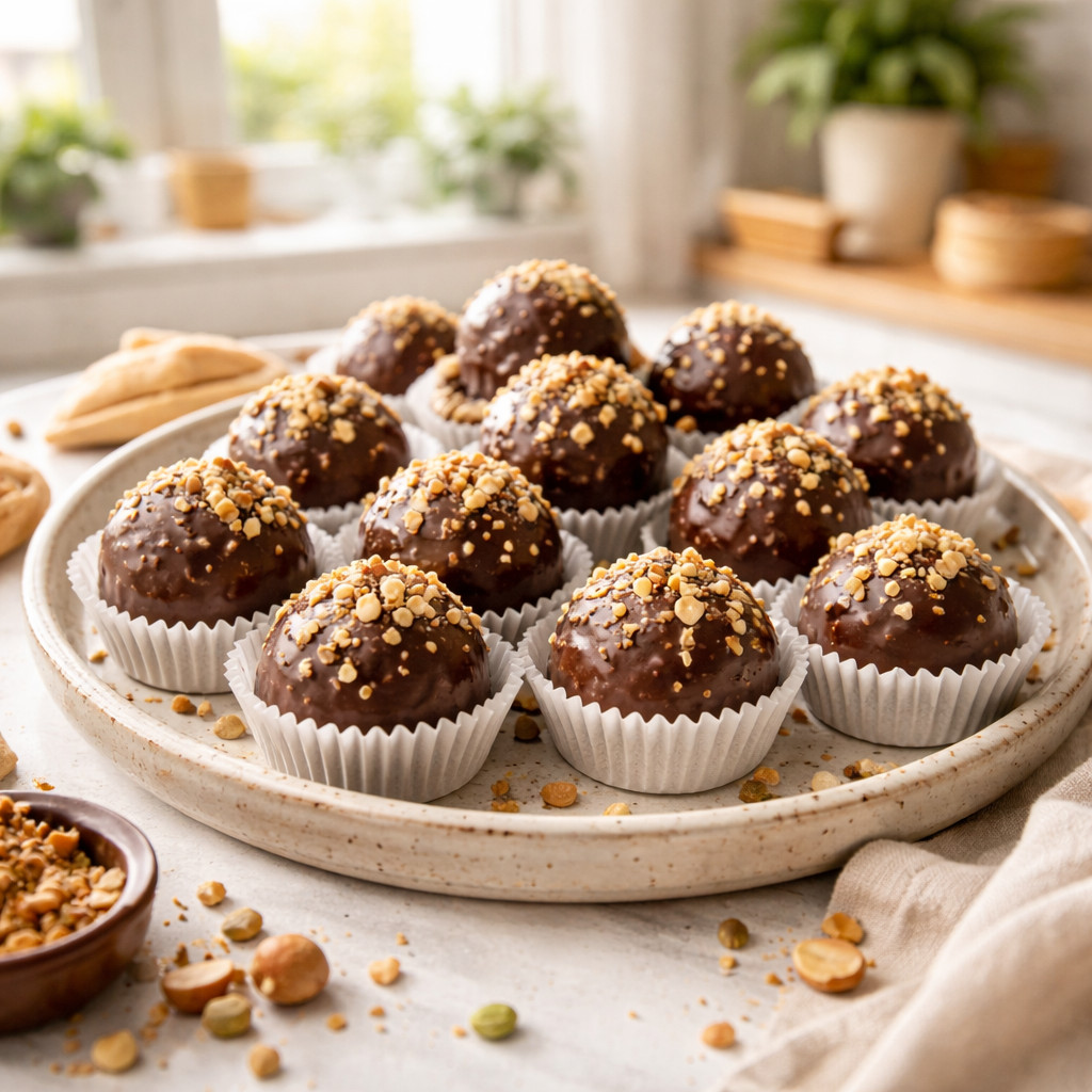 Boules de biscuits au lait concentré