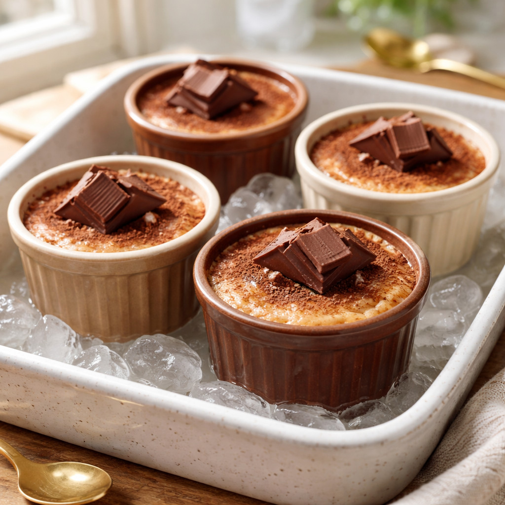 Flan au four