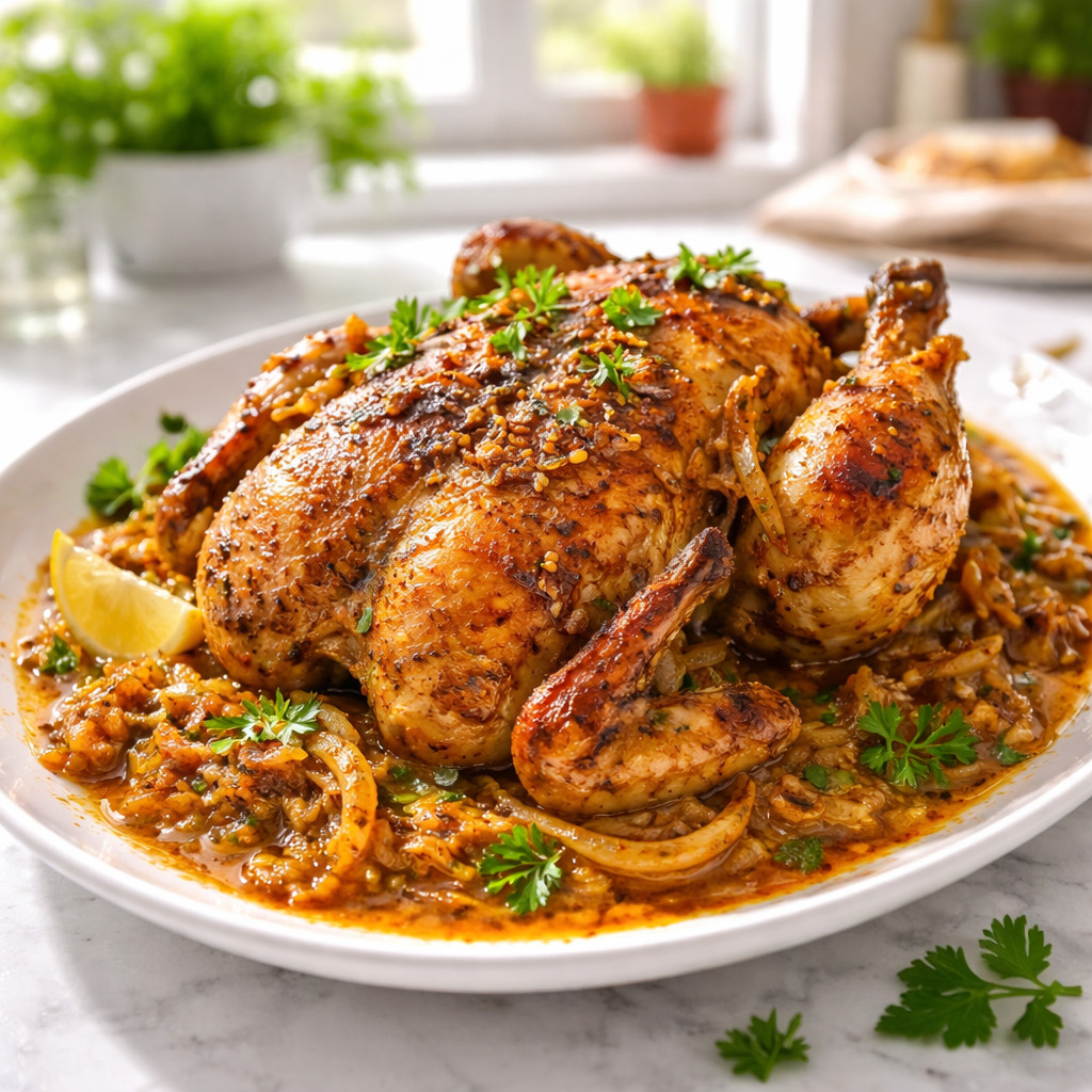 Marinated Chicken in the Oven