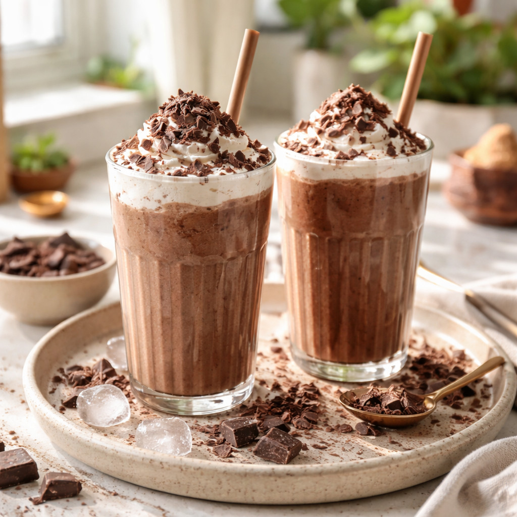 Smoothie au chocolat