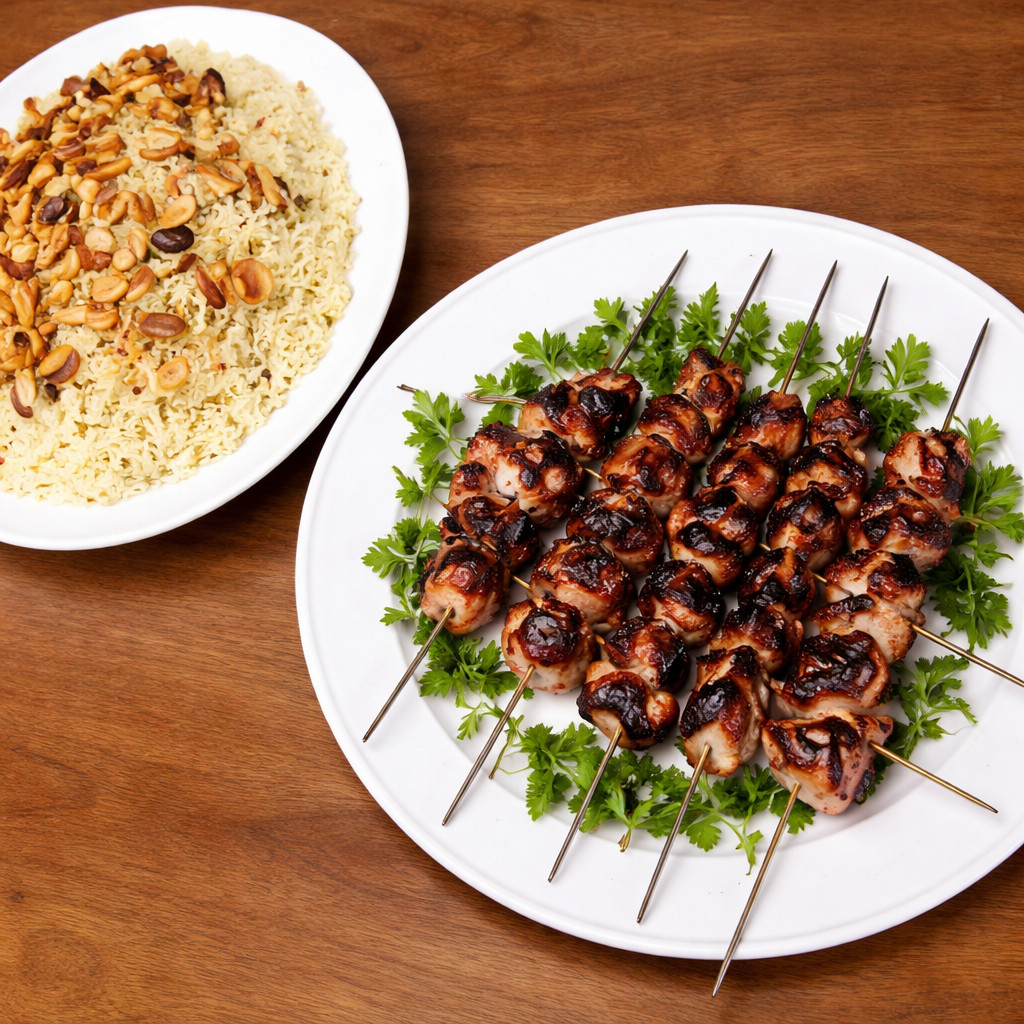 Poulet Tandoori avec Riz