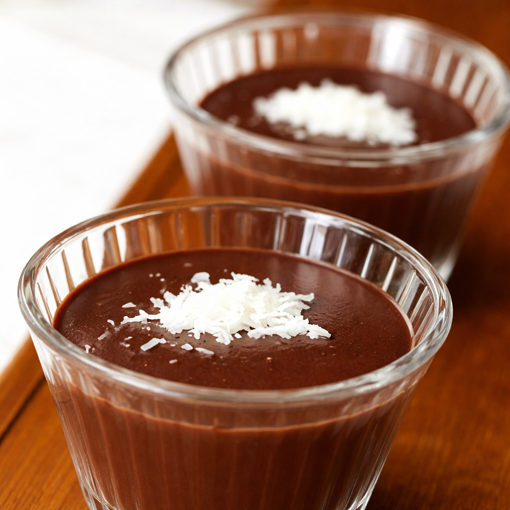 Pudding au chocolat léger