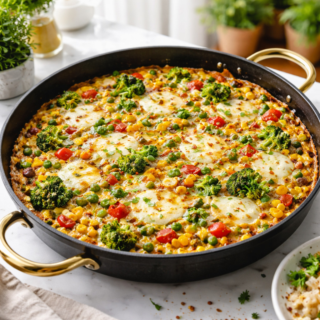 Omelette aux légumes
