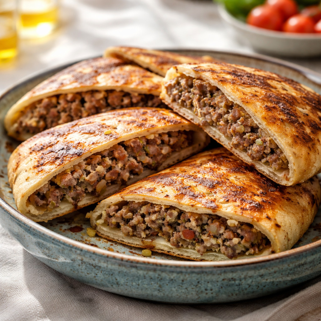 Hawawshi with Bread