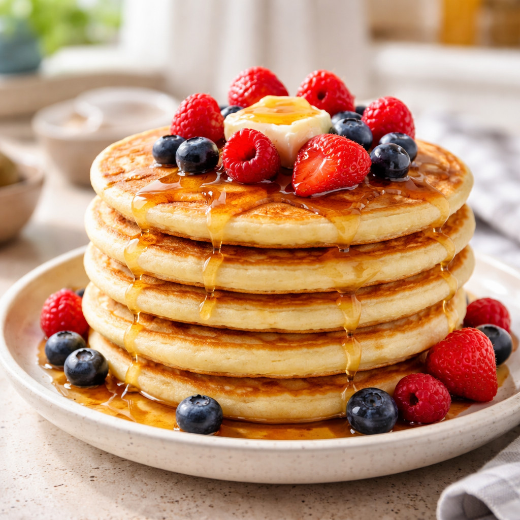 Eggless Pancake