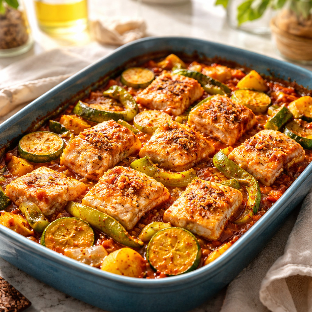 Fish Tagine with Olive Oil