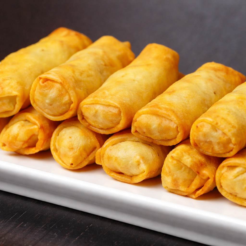 Rouleaux de printemps au poulet et légumes