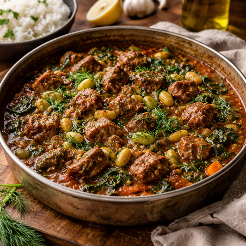 Lamb and Broad Bean Stew