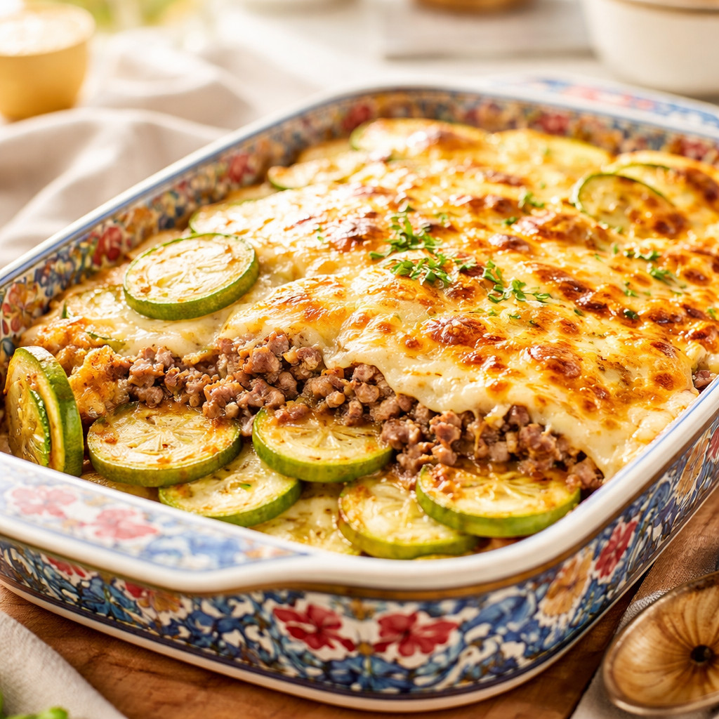 Zucchini with Béchamel