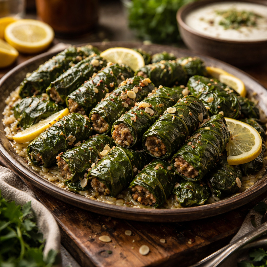 Stuffed Swiss Chard