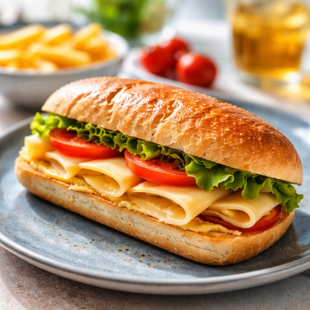 Sandwich au fromage roumi