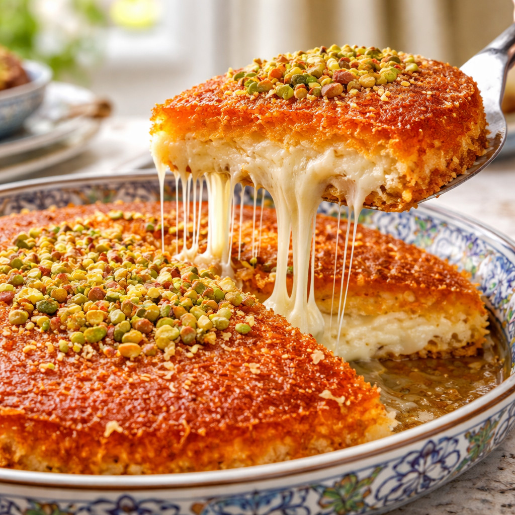 Kunafa with Cheese