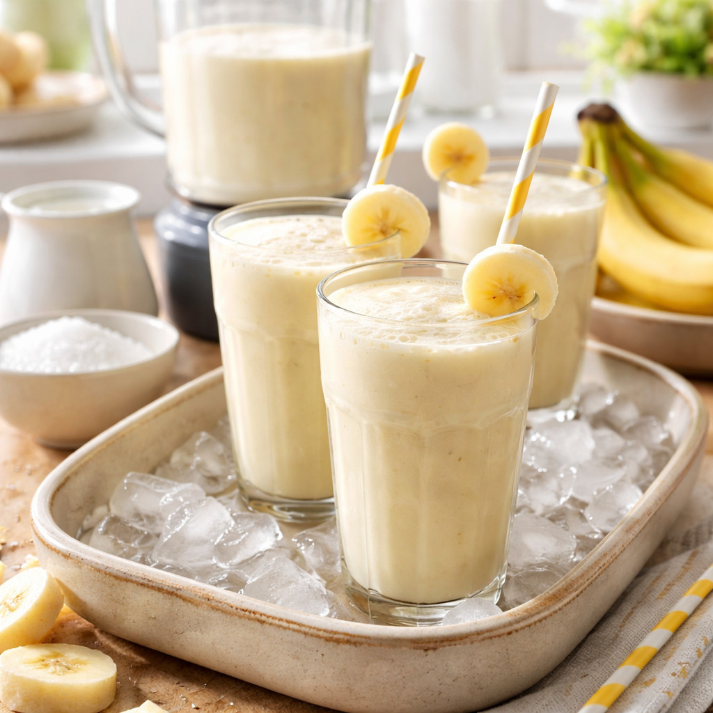 Frappé à la banane
