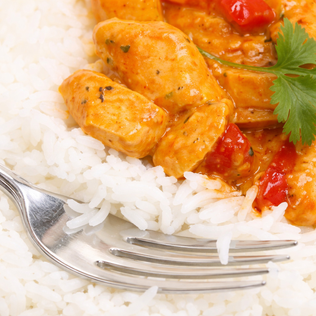 Indian Chicken with Curry and Ginger