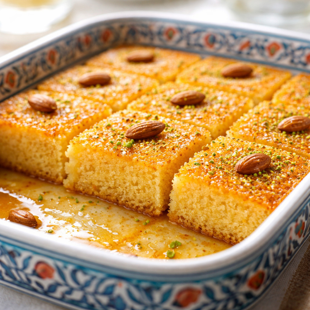 Syrian Basbousa