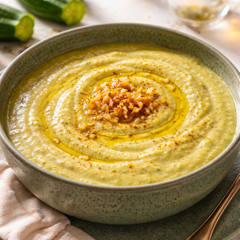 Mashed Zucchini Soup