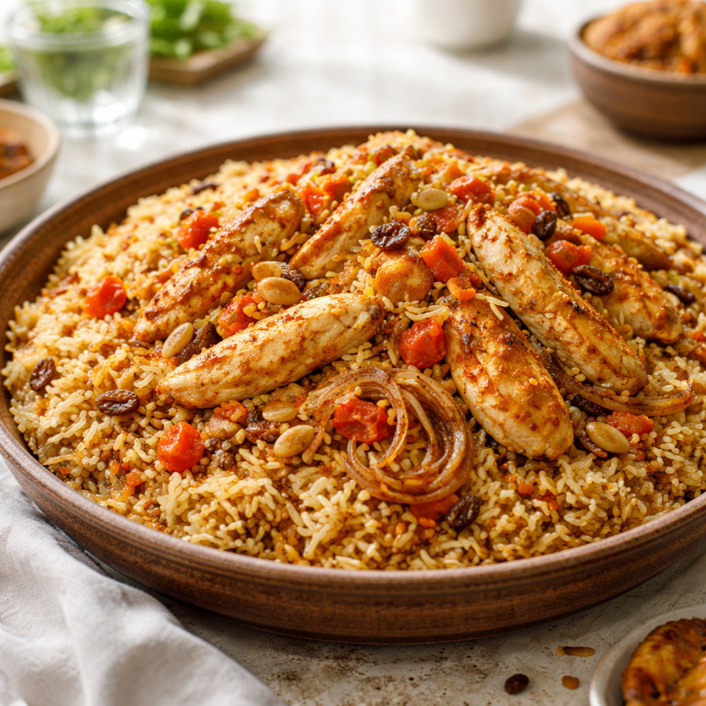 كبسة بصدور الدجاج