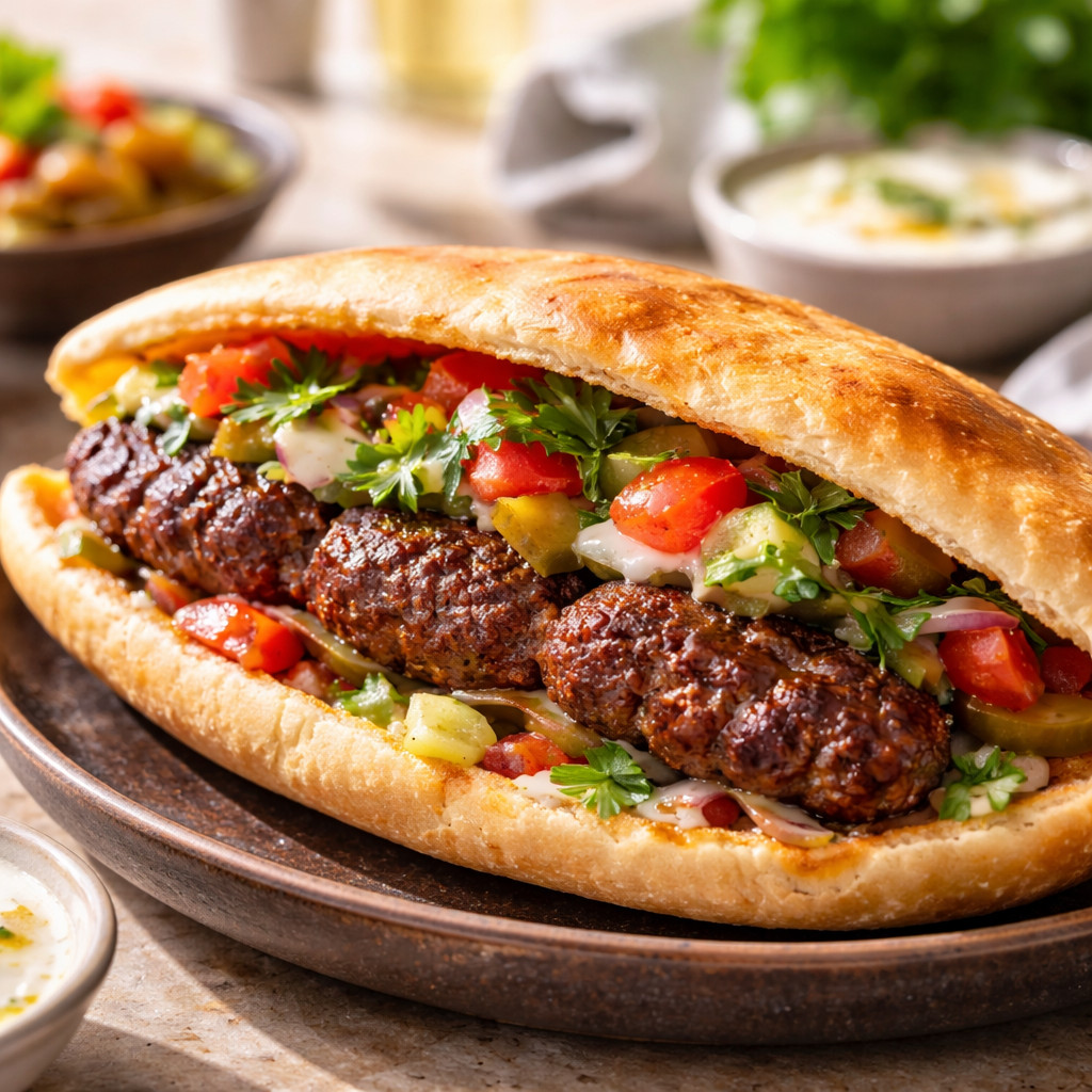 Sandwich Kebab Irakien