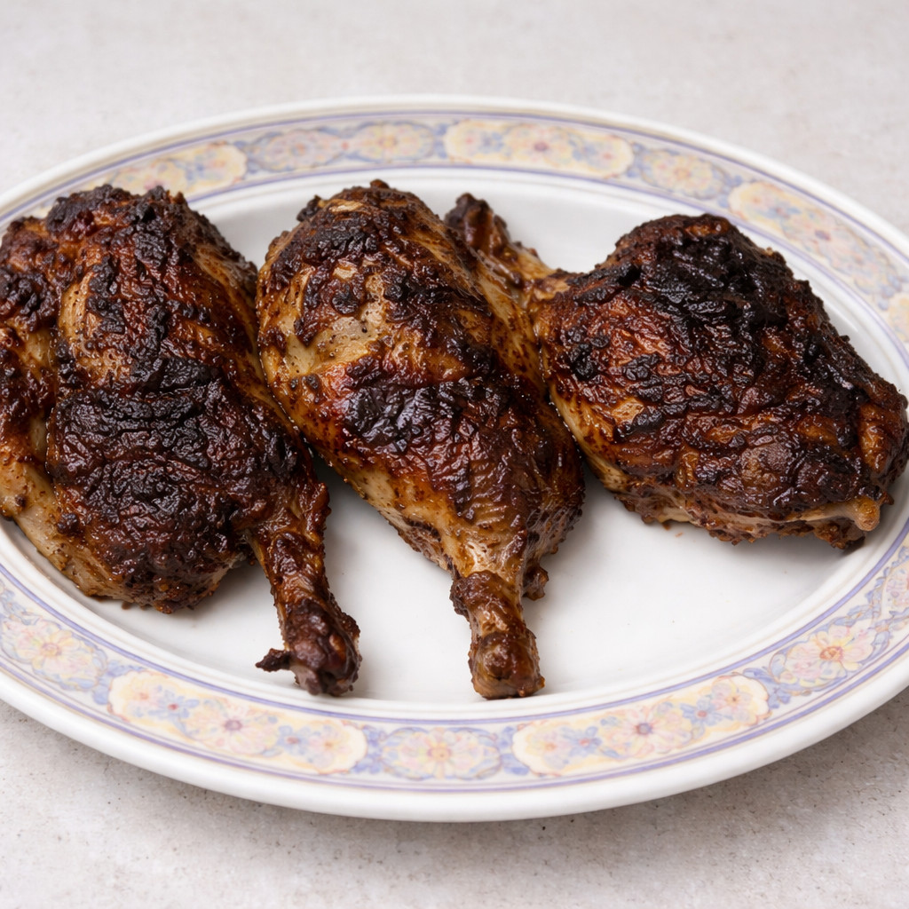 Poulet rôti au miel