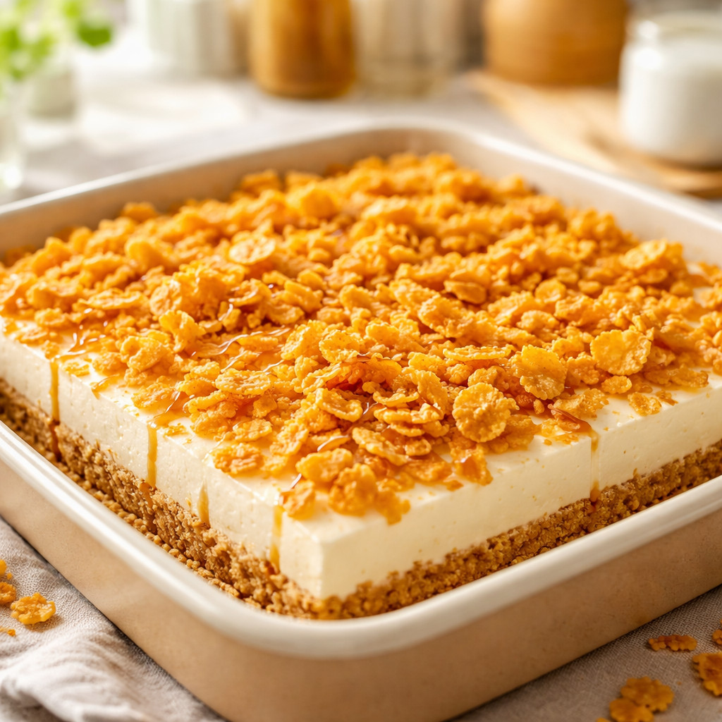 Dessert au corn flakes