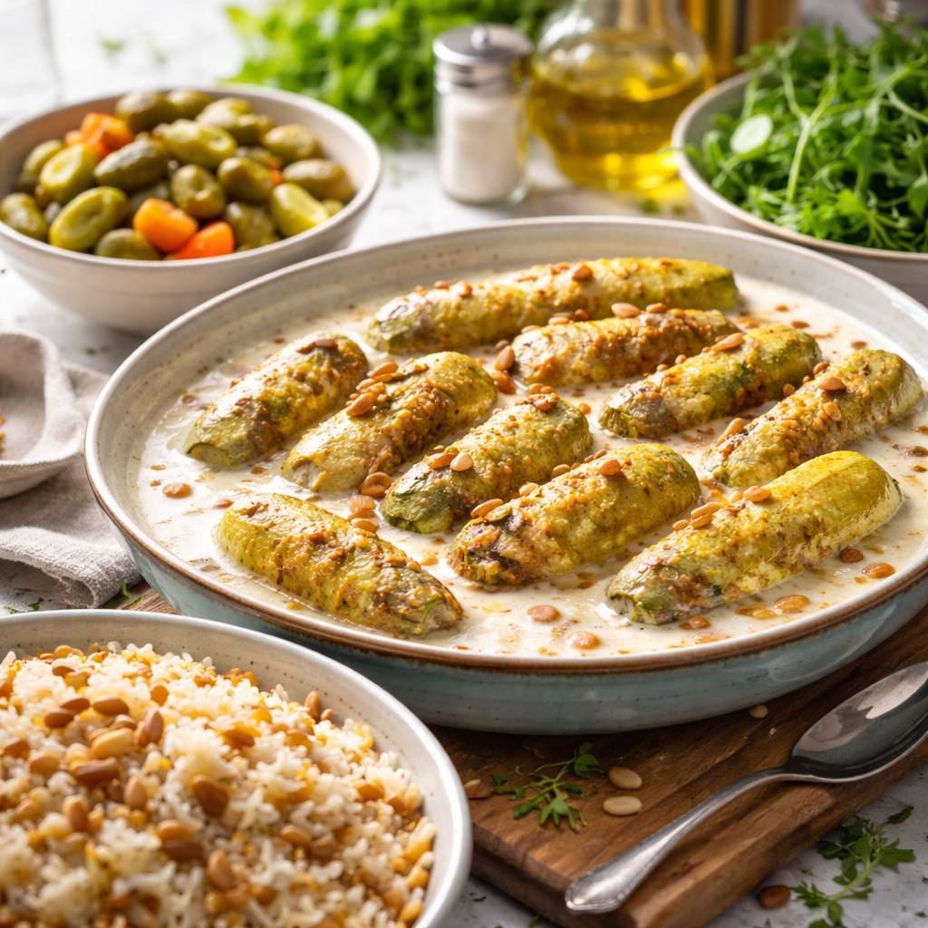 Sheikh Mahshi aux courgettes et riz