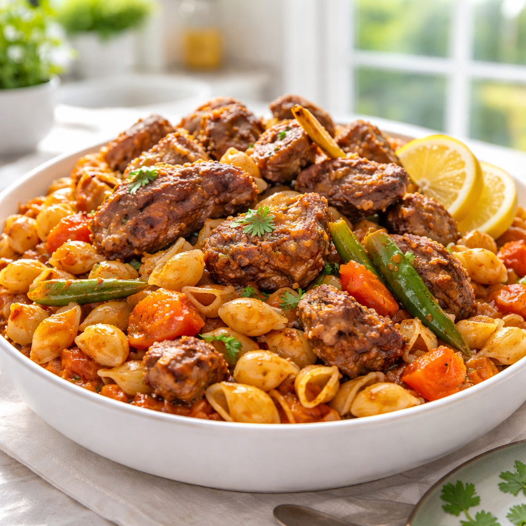 Meat Pasta Kabsa