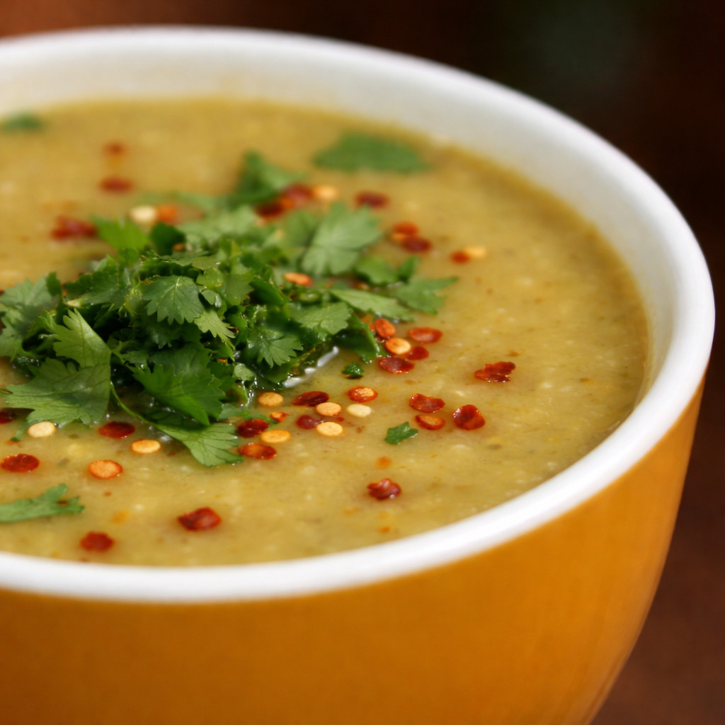 Red Lentil Soup with Rice