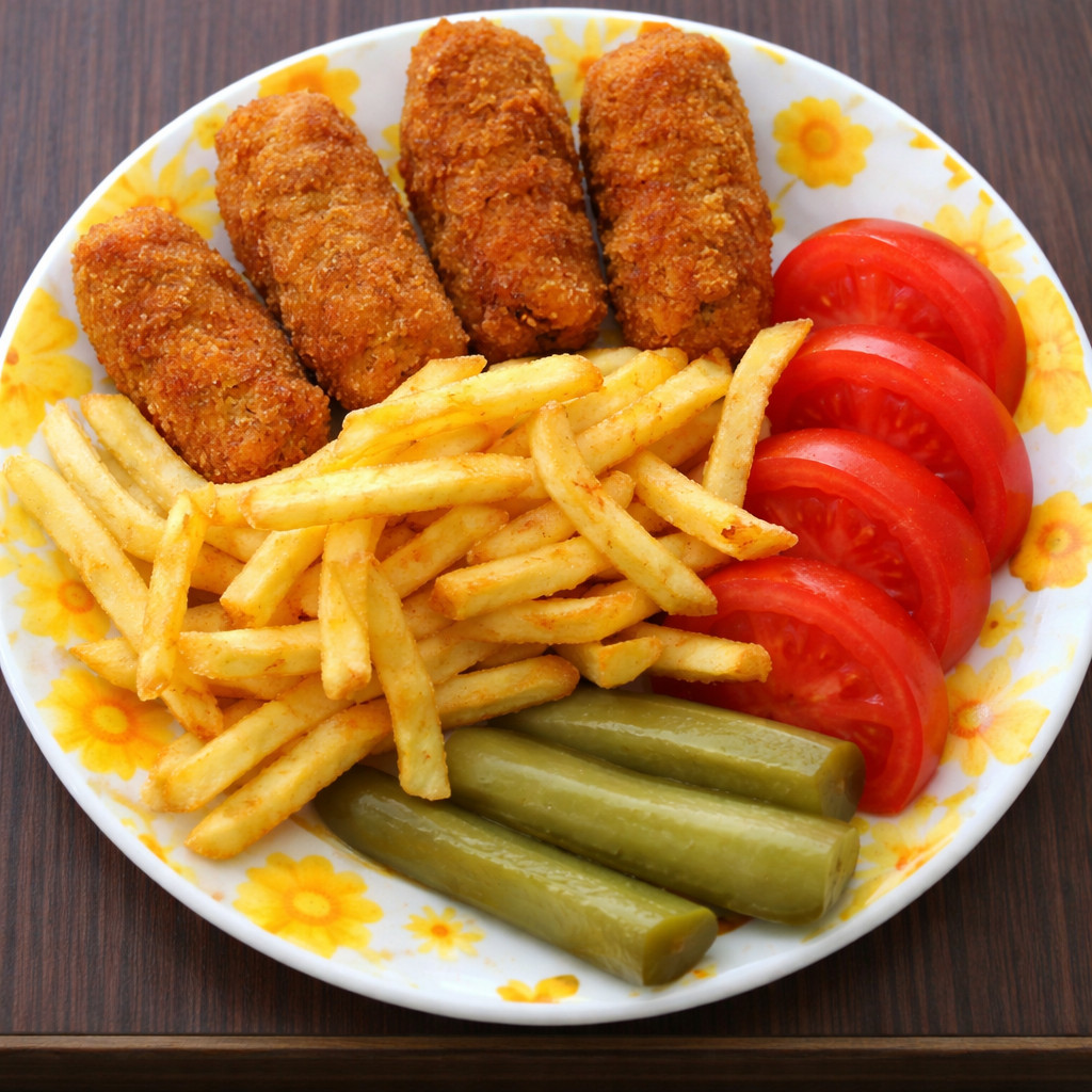 Croquettes de viande hachée