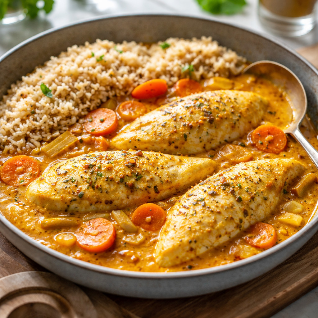 Fish Fillet with Curry