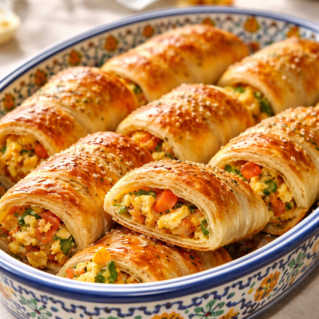 Puff Pastry with Eggs