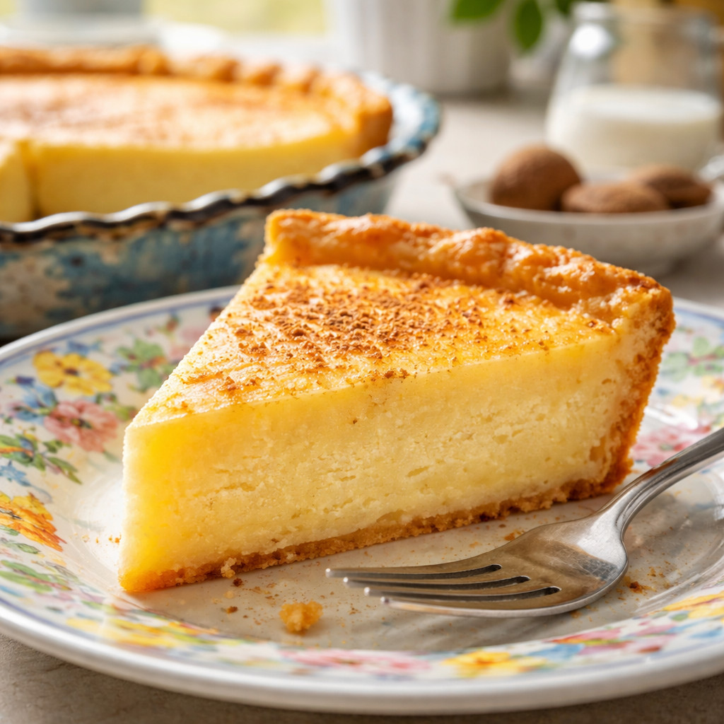 Low-Calorie Custard Pie