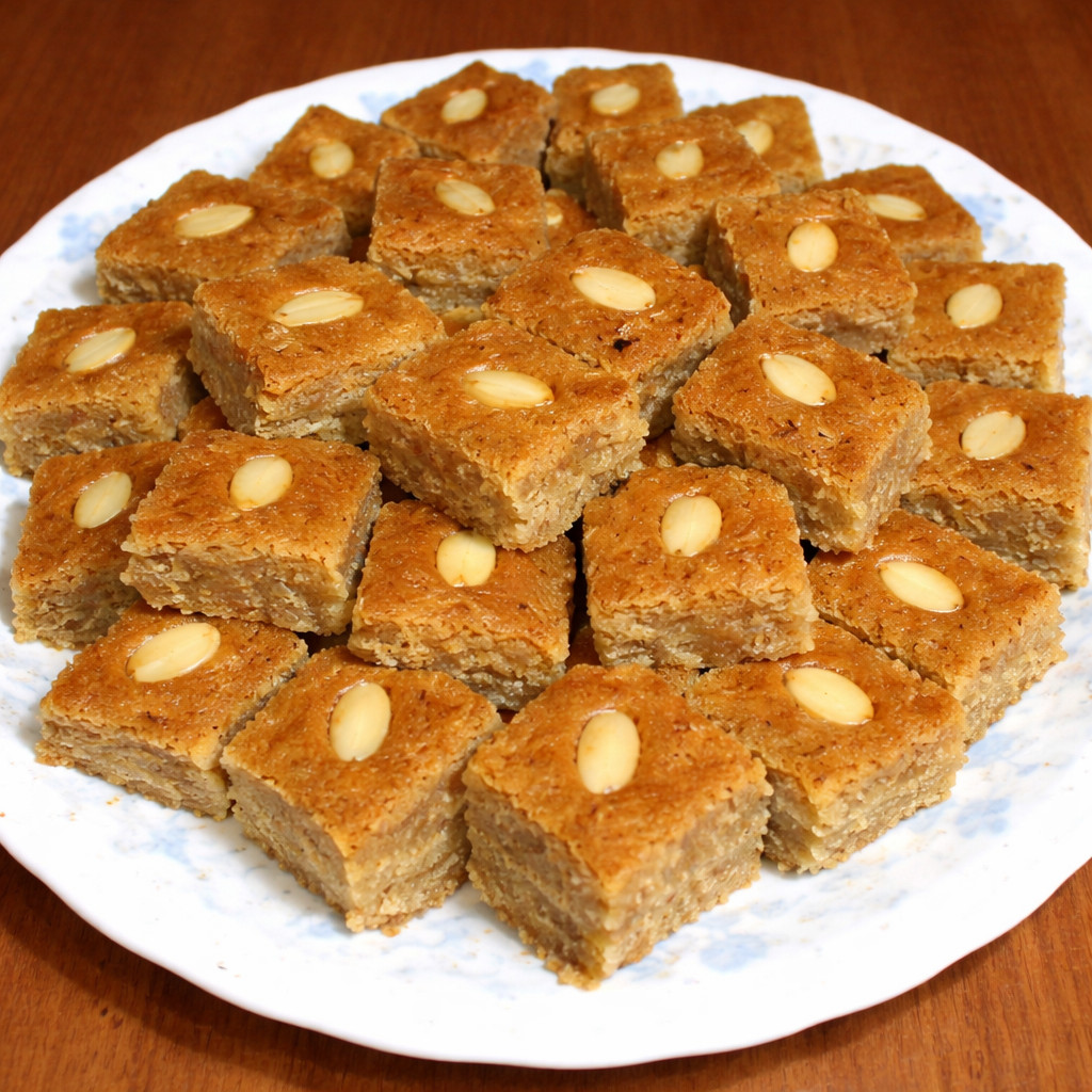 الحلبة بالسميد